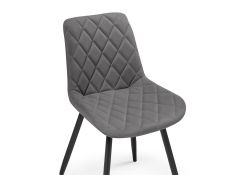 Стул на металлокаркасе Баодин Б/К темно-серый / черный