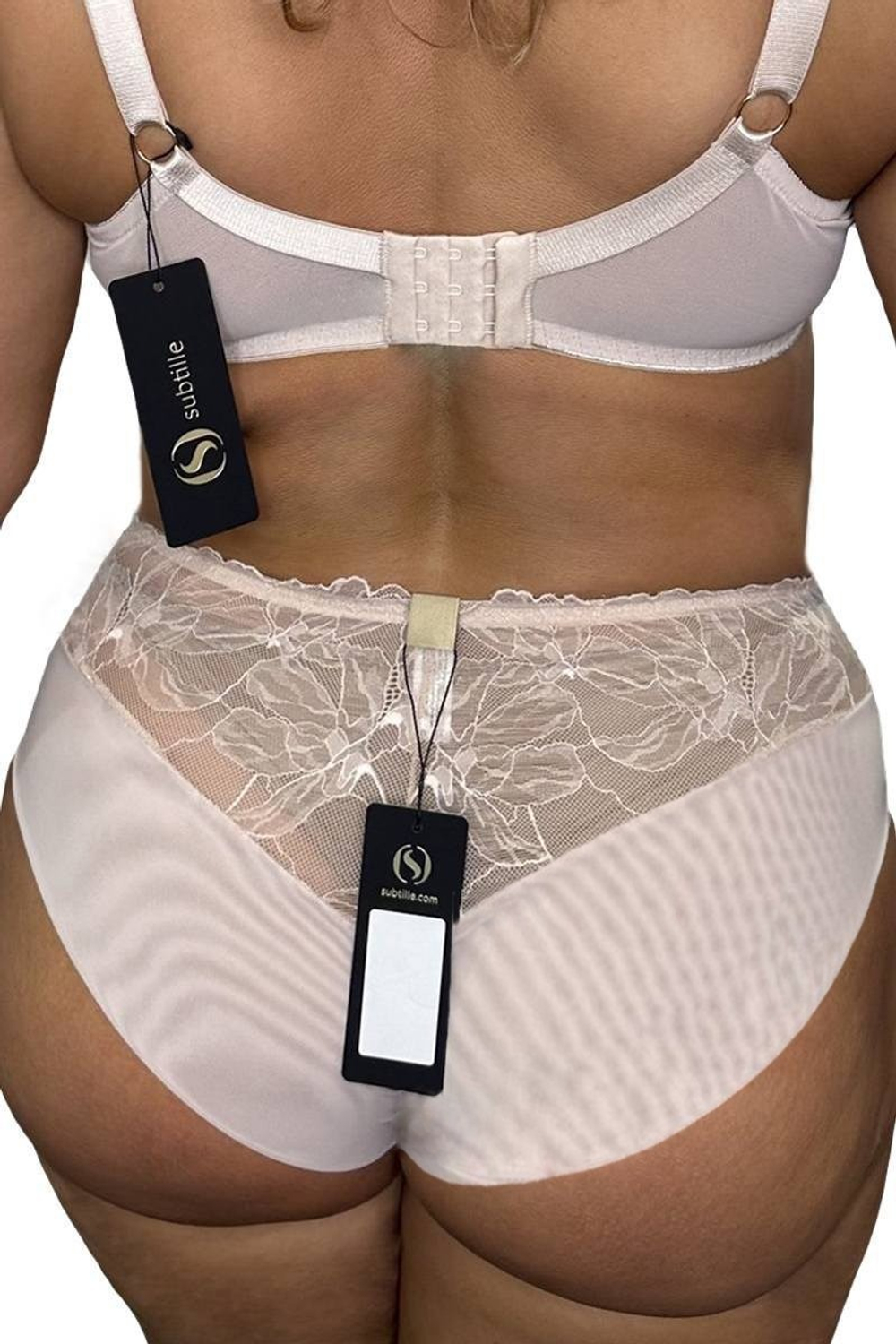 Трусы Subtille Caroline Beige слипы высокие (бежевый)
