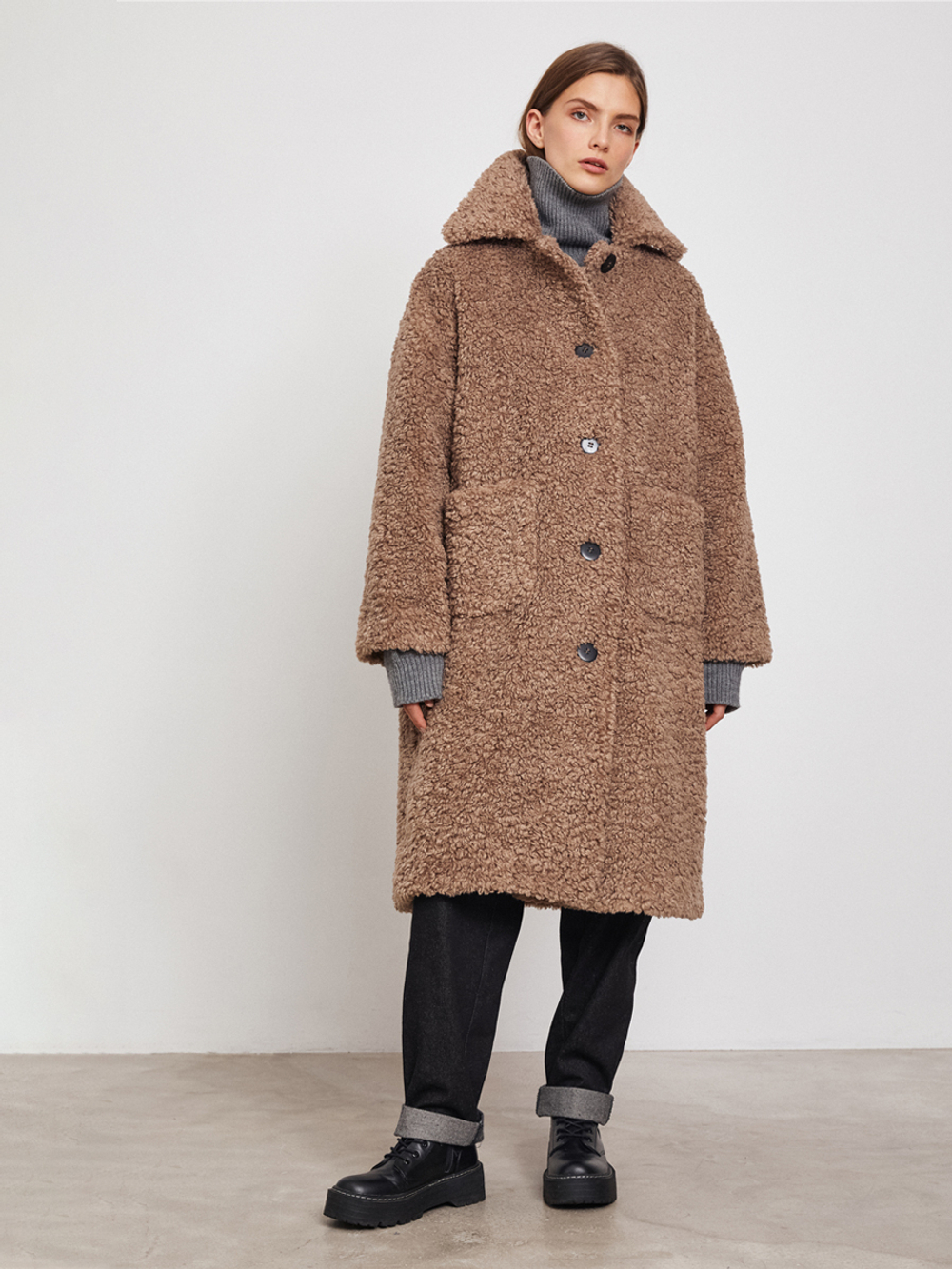 Пальто Alpaca Brown
