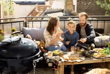 Угольный гриль Weber Master-Touch GBS C-5750, 57 см, синий океан