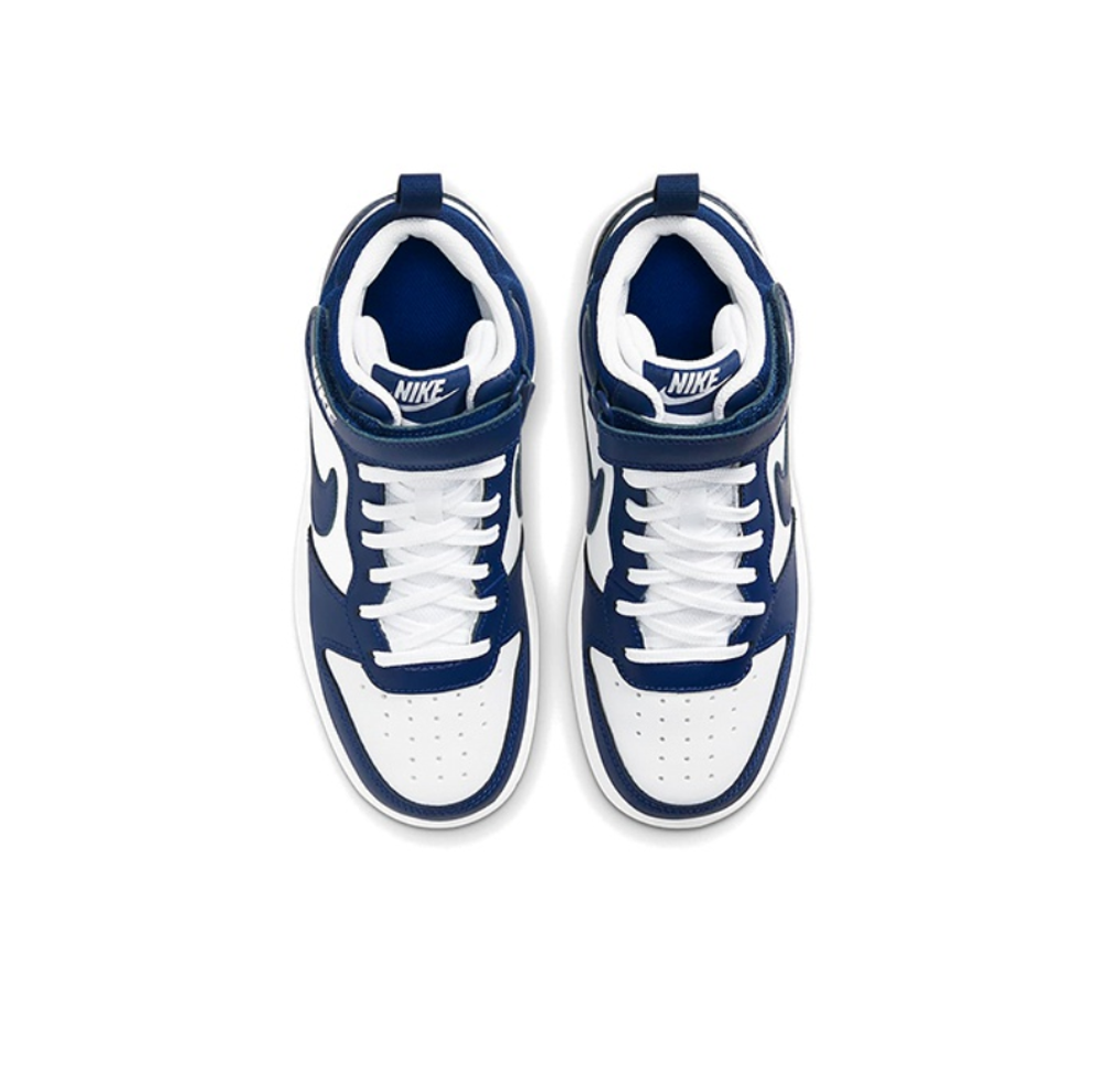 Кроссовки Nike Court Borough Mid 2 GS 'White Signal Blue' CD7782-107