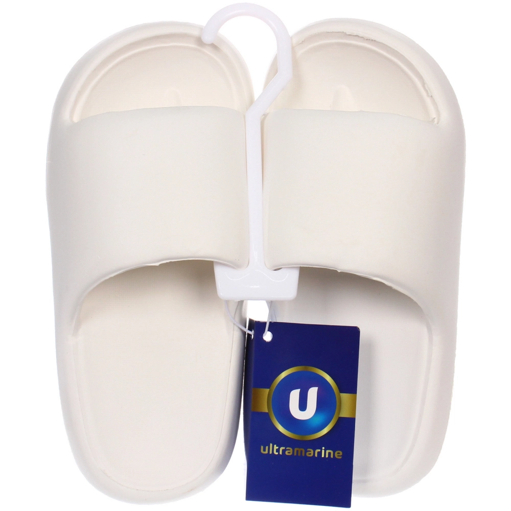 Шлепанцы женские «RITM», цвет белый, р-р 36-37