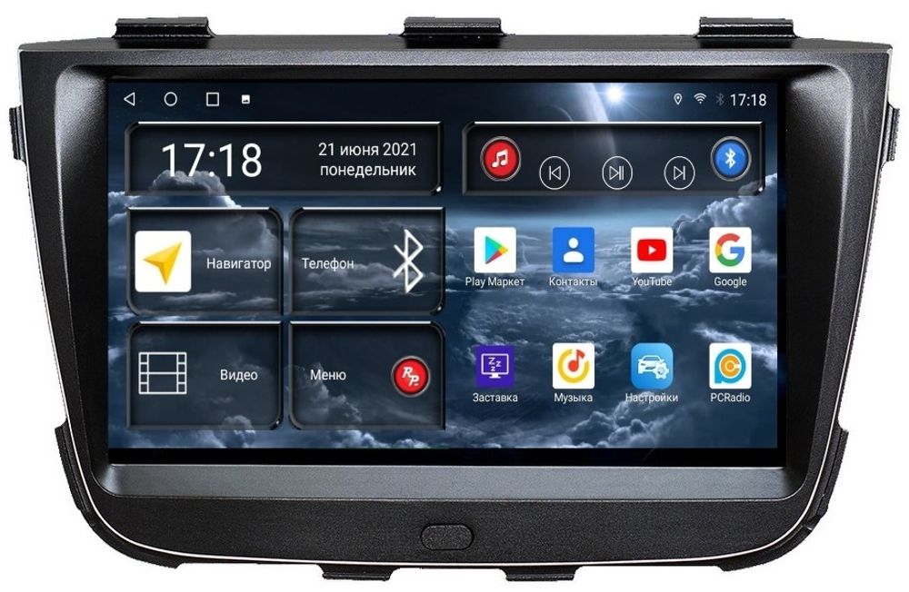 Магнитола для KIA Sorento 2012-2020 (отдельный экран климата) - Redpower 71042S Android 10, ТОП процессор, 6Гб+128Гб, CarPlay, SIM-слот