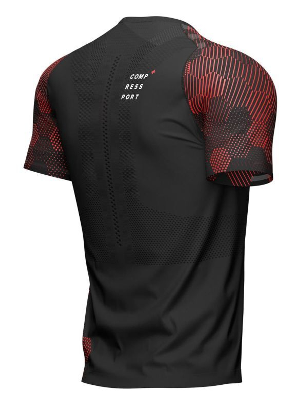 Теннисная футболка Compressport Racing SS T-Shirt - Black