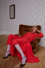 Платье "Красный Мак", красный