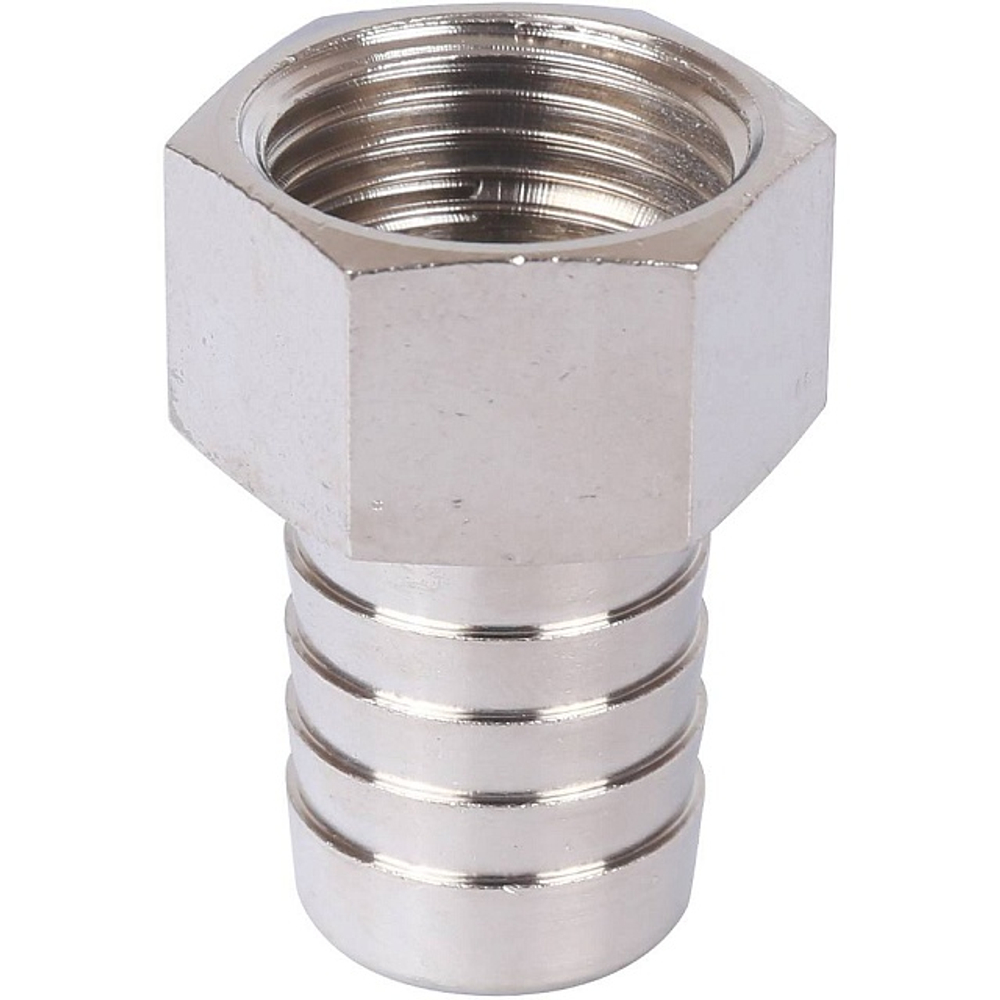 Штуцер с внутренней резьбой STOUT SFT 0066 - 1/2" x 18 мм (латунь никелированная)