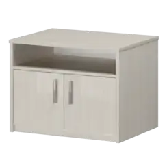 Тумба под оргтехнику АТ-10 Ясень шимо 800x600x600 Арго