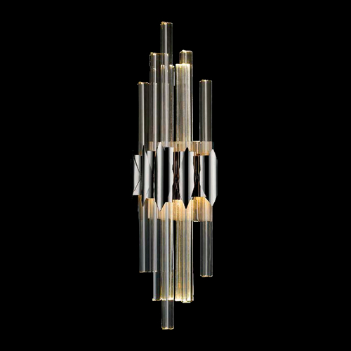 Настенный светильник Glacier 1 nickel