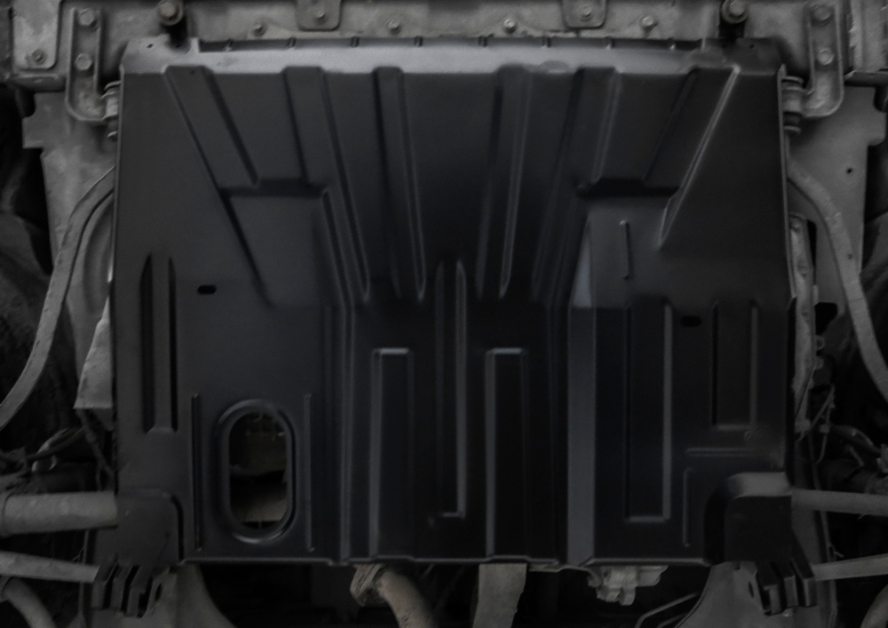 Защита картера и КПП АвтоБроня для Datsun mi-DO (V - 1.6) 2015-2020/Datsun on-DO (V - 1.6) 2014-2020/Lada Granta (V - все) 2011-2018 2018-н.в./Lada Kalina I, II (V - все) 2004-2018, штампованная, сталь 1.5 мм, без крепежа, 1.06037.1