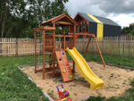 Детская площадка Савушка Мастер 5 (Махагон)