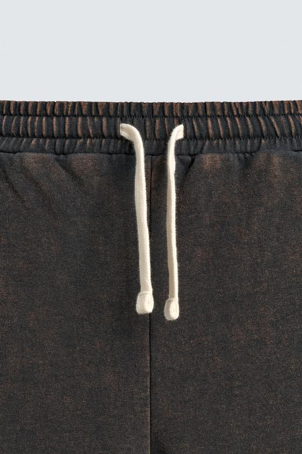 ZARA ДЖОГГЕРЫ STRAIGHT FIT С ЭФФЕКТОМ ПОТЕРТОСТИ, АНТРАЦИТОВО-СЕРЫЙ