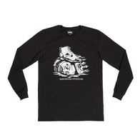 Лонгслив HOOK Дворцы, черный