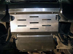 Защита картера и рулевых тяг Sheriff для Mitsubishi Pajero IV 2006- арт.14.2235
