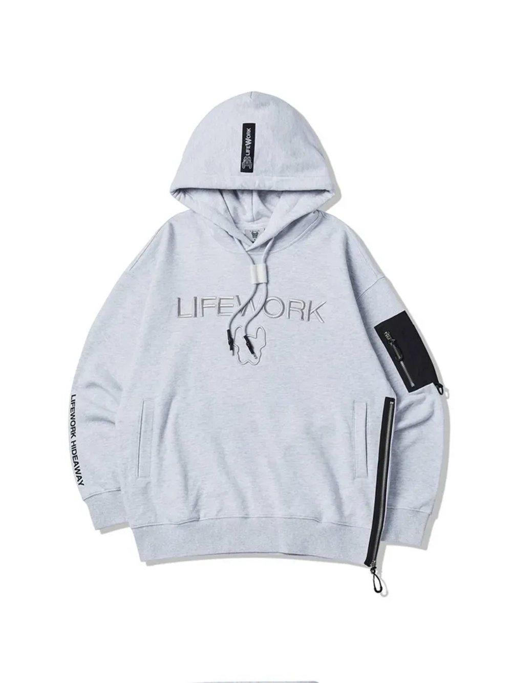 Толстовка ma-1 с молнией сбоку