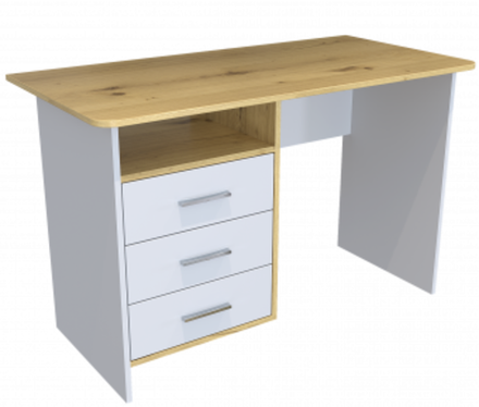 Stif (Реал) Стол письменный (белый)