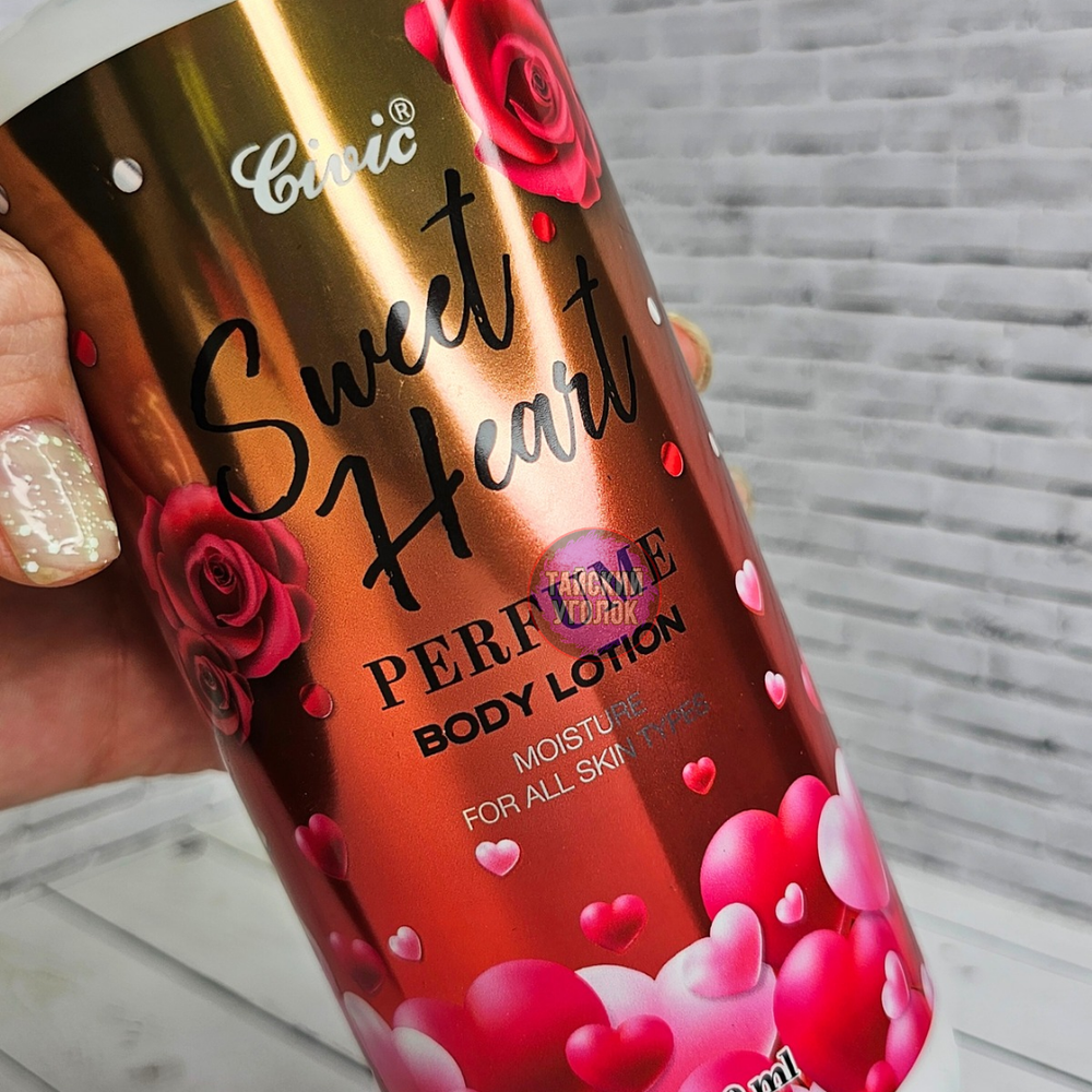 Парфюмированный лосьон для тела Civic Sweet Heart Страсный 600 мл