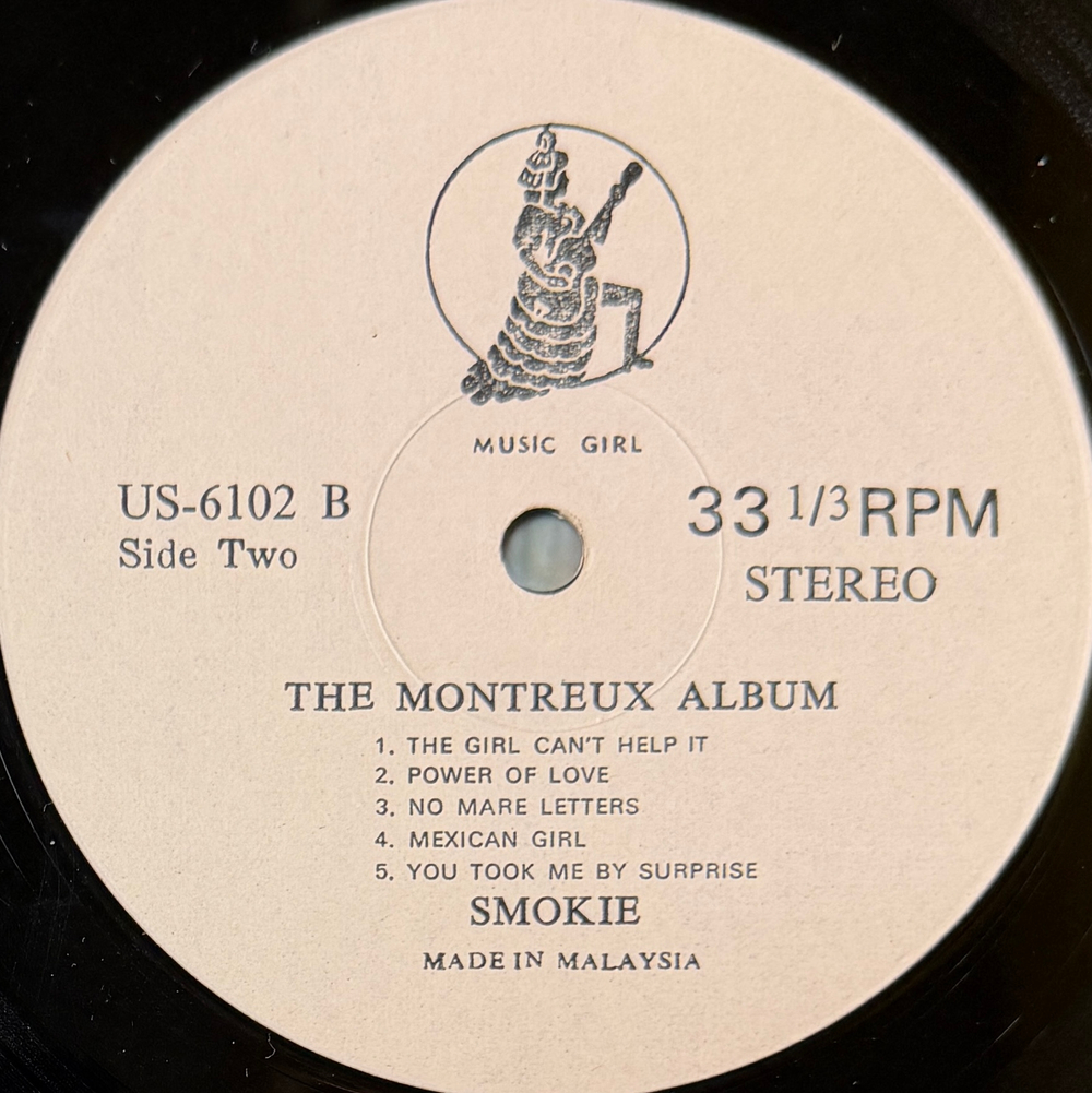 Smokie – The Montreux Album (Малайзия) Т