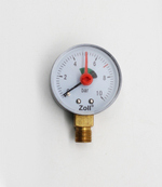 Манометр вертикальн (СНИ/РАД) Ф50мм 10 бар  ЗОЛЛ (100/1шт)