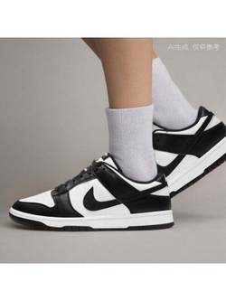 Кроссовки Nike Dunk Low 'Panda Black White'