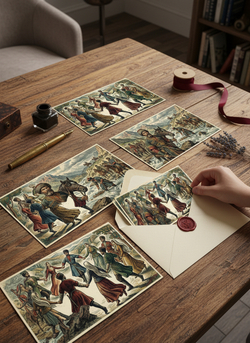 Набор почтовых открыток с адыгами (черкесами)