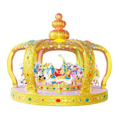 Электрическая карусель «Золотая корона», 12 мест