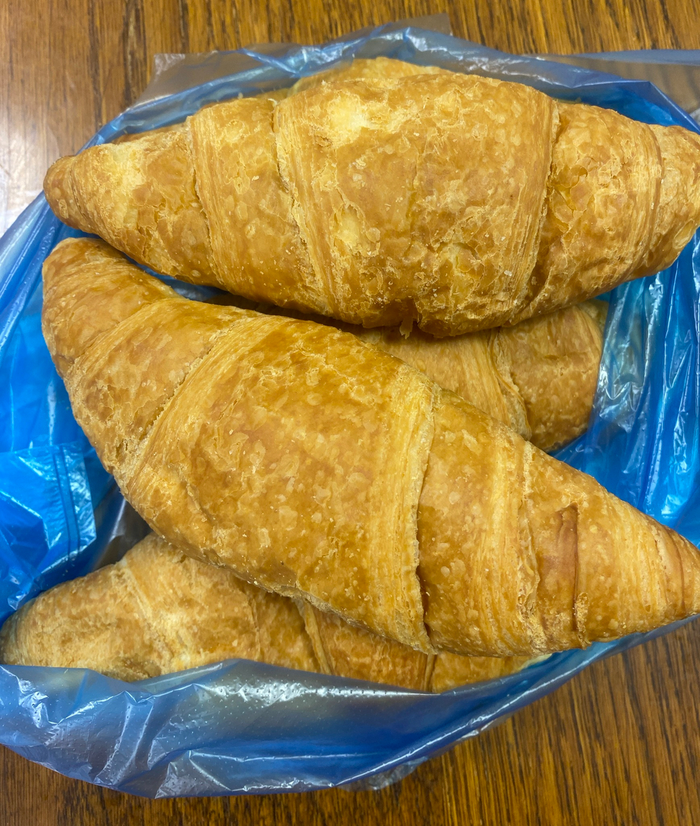 Круассаны 🥐 5шт. Без начинки.