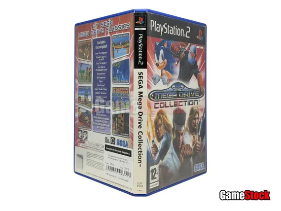PS2 Sega Mega drive Collection (Б/У, Английская версия, SLES-54333, PAL)