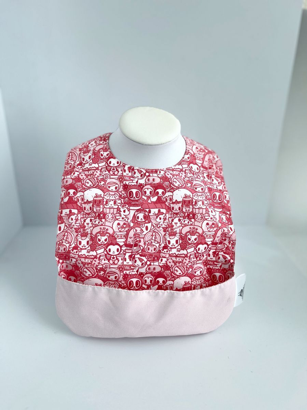 нагрудник непромокаемый двухсторонний для кормления