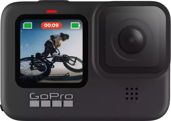 Экшн-камера GoPro HERO9 (CHDHX-901), 23.6МП, 5120x2160, 1720 мА·ч