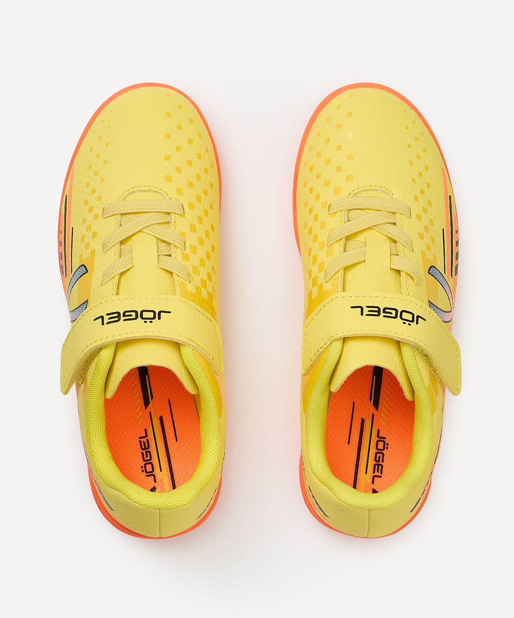 Бутсы многошиповые Evofly TF Talant Yellow/orange, детский