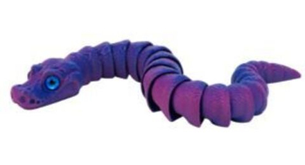 Игрушка 3D "Питон Арти" 27 см, цвет ассорти