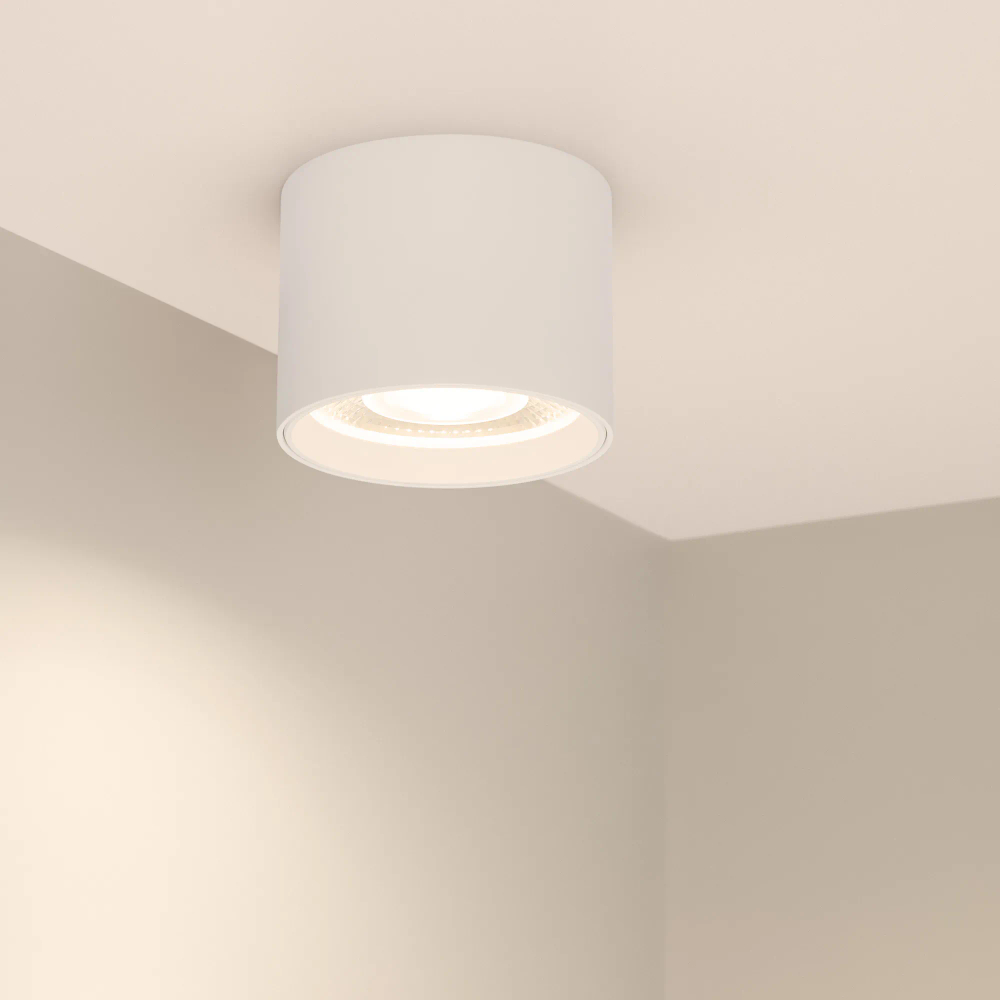 Светильник SP-DICE-R77-10W Warm3000 (WH, 24 deg, 230V) (Arlight, IP54 Металл, 5 лет) 046627