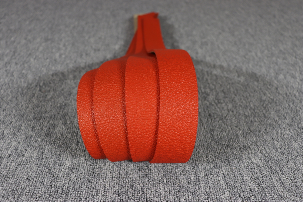 Ременная заготовка Коралл с лицевой отделкой + алмаз 3.1 -3.5