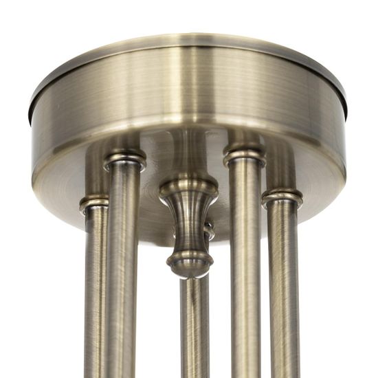 CL437153 Рига Бронза Св-к Люстра