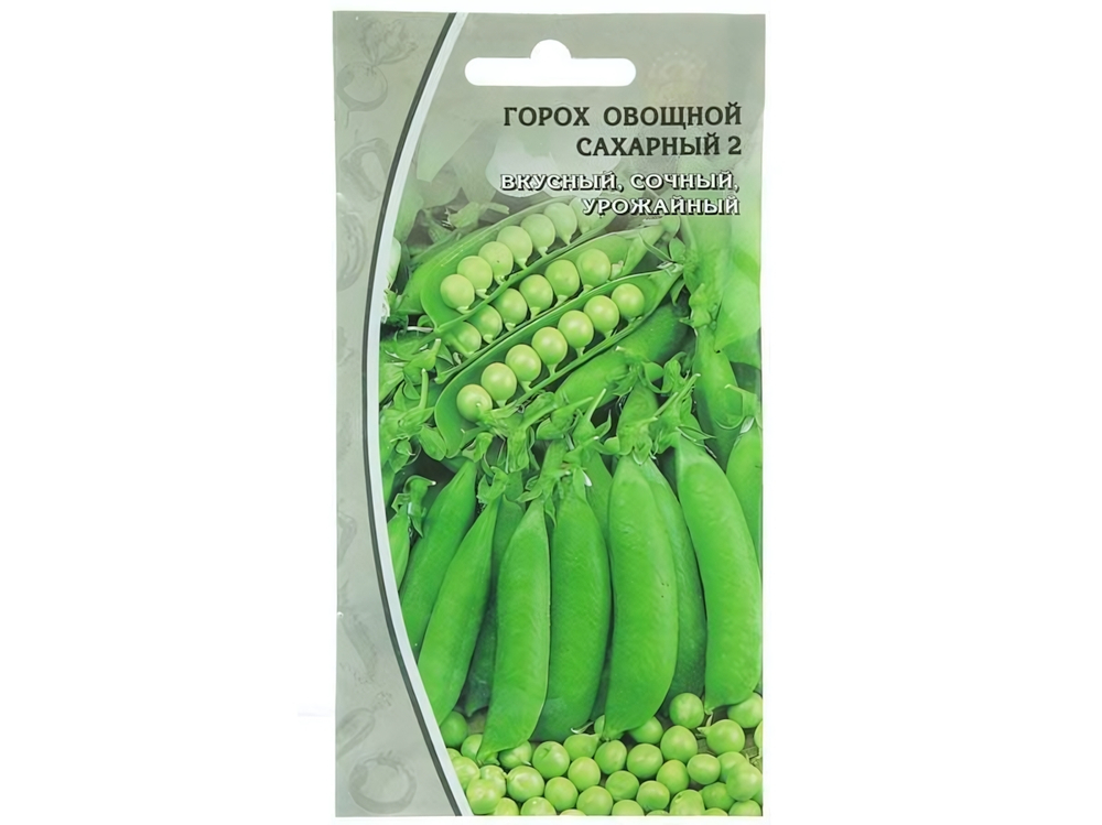 ГОРОХ Сахарный 2 (10г) среднеспелый Цв.пак. (10шт)