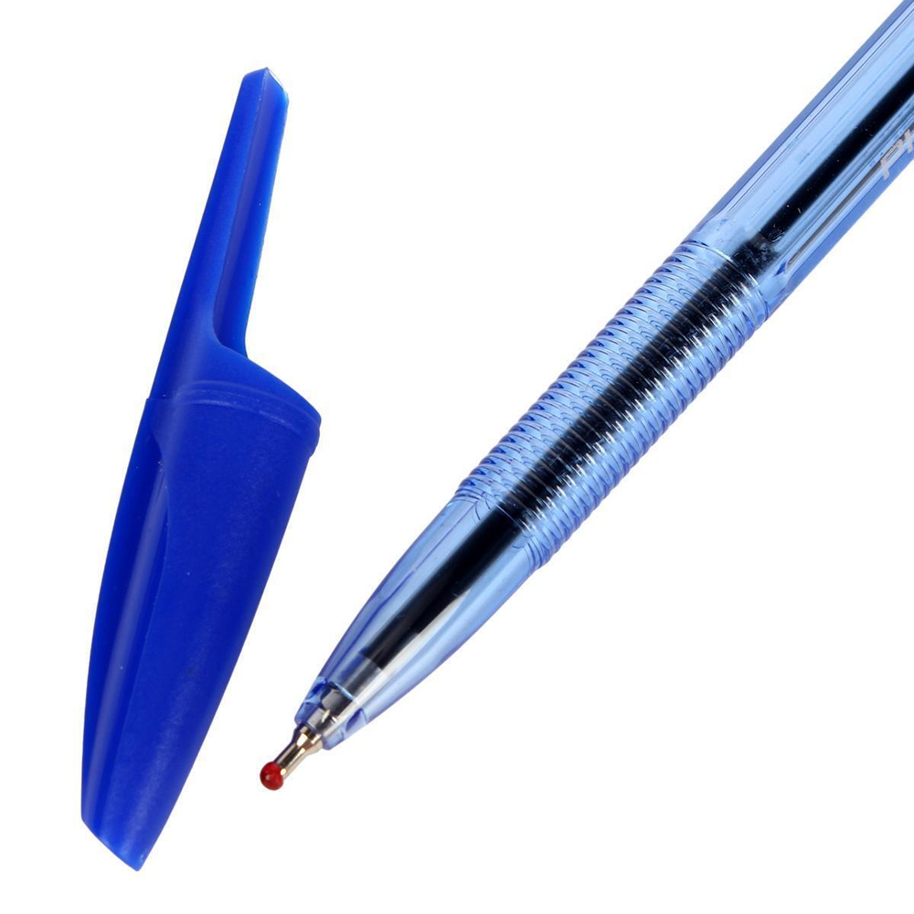 Ручка масляная Piano PT-1147 1 мм, синяя, тонированный корпус, без шк, C-40750 (Комплект 50шт.)