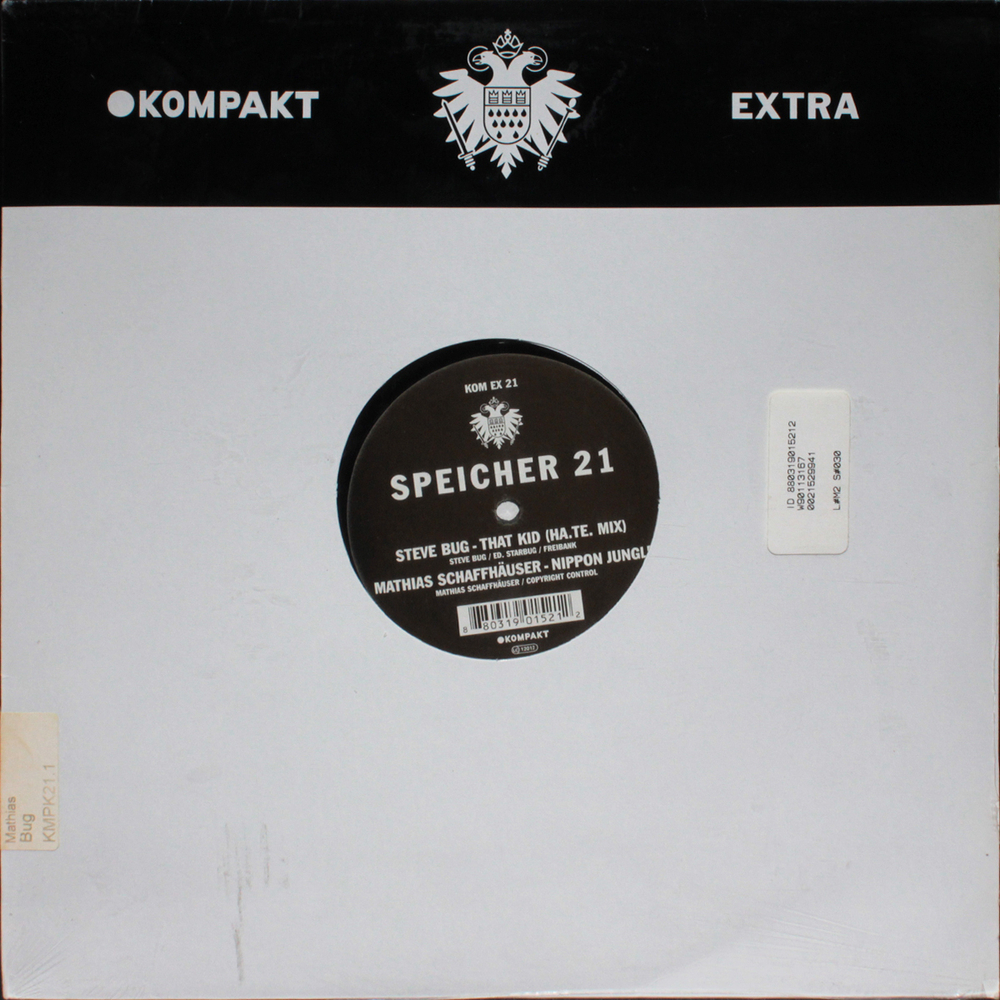 Steve Bug, Mathias Schaffhauser / Speicher 21 (12" Vinyl Single)