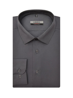 Сорочка GREG Super Slim fit 330/238/0046/SZR STRETCH "Однотон"