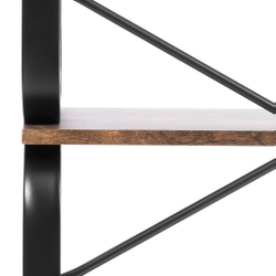 Стеллаж WS-04 60x30x140 см, burnt