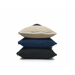 Подушка с наполнителем из гречишной лузги на молнии