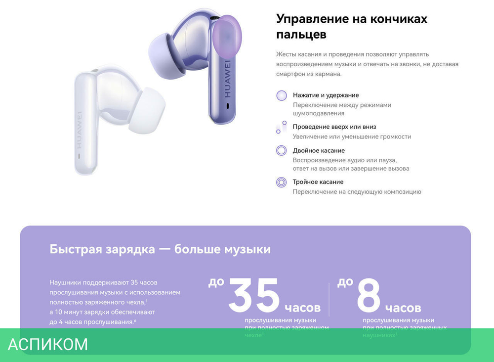 Наушники Huawei FreeBuds 6i T0019 Black (55037548)