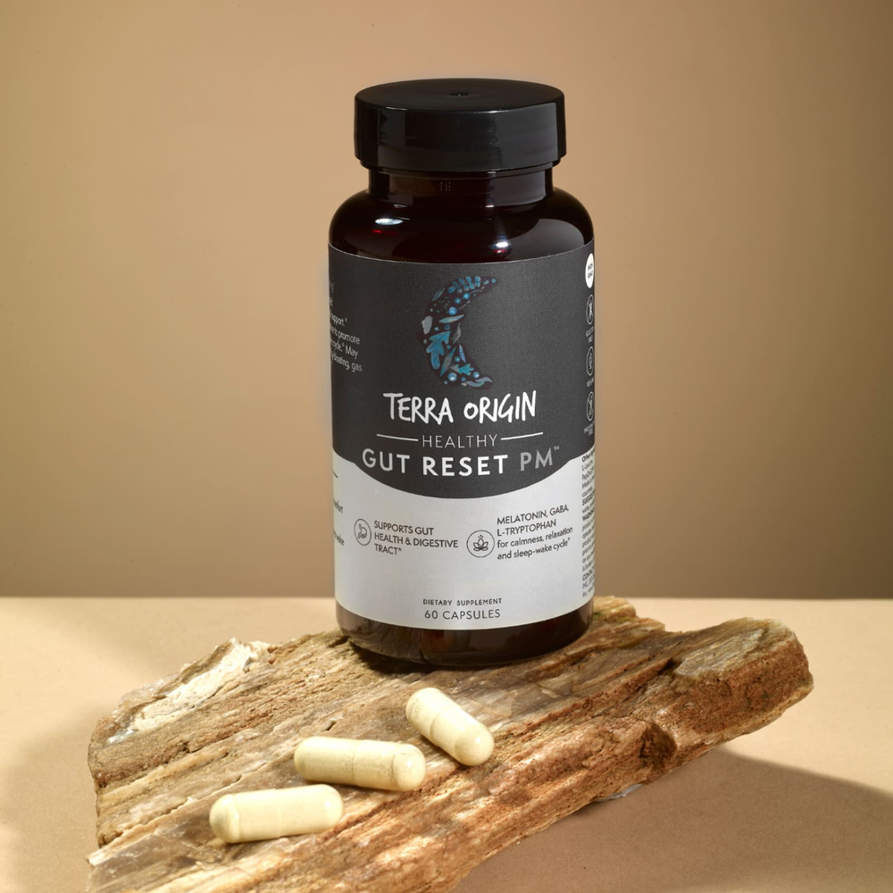 Terra Origin, Healthy Gut ™ Reset PM, 60 капсул