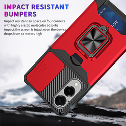Противоударный чехол Сard Reader Case для Samsung Galaxy S25 Edge