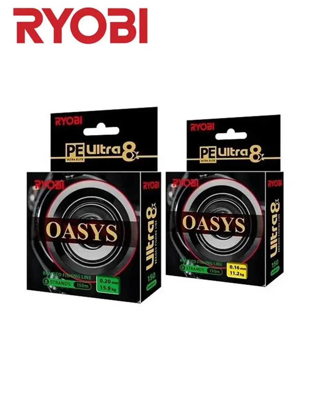 Плетеный шнур для рыбалки RYOBI OASYS  0,60mm 150m