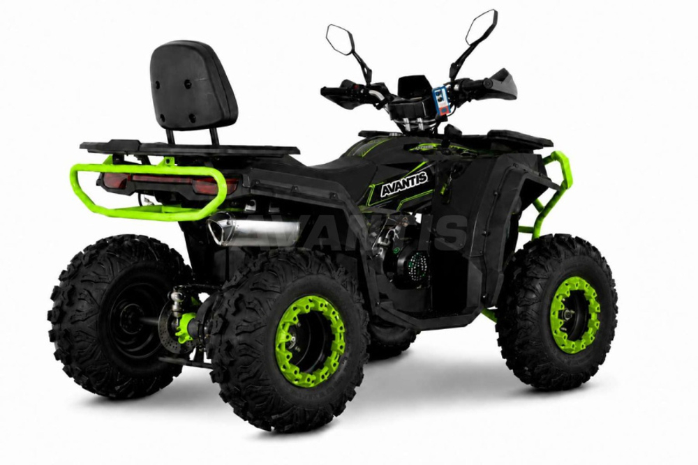Квадрицикл Avantis Hammer 280L Lux ПТС (Чёрный + зелёный)