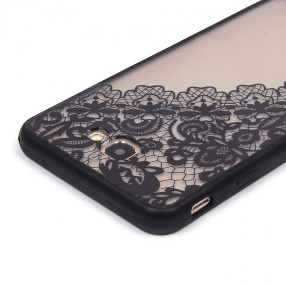 Чехол Кружево для Samsung Galaxy J7 Prime, 003750