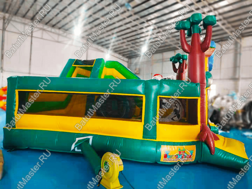 Надувной батут "Сафари клуб", 5*5*4,5 м