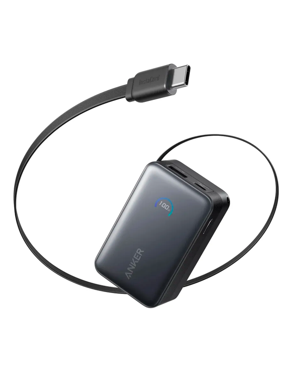 Внешний аккумулятор Anker Nano Power Bank 10000 mAh 45W (A1636) черный