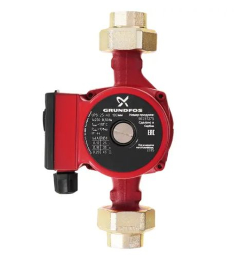 Циркуляционный насос Grundfos UPS 25-40 180 96281375