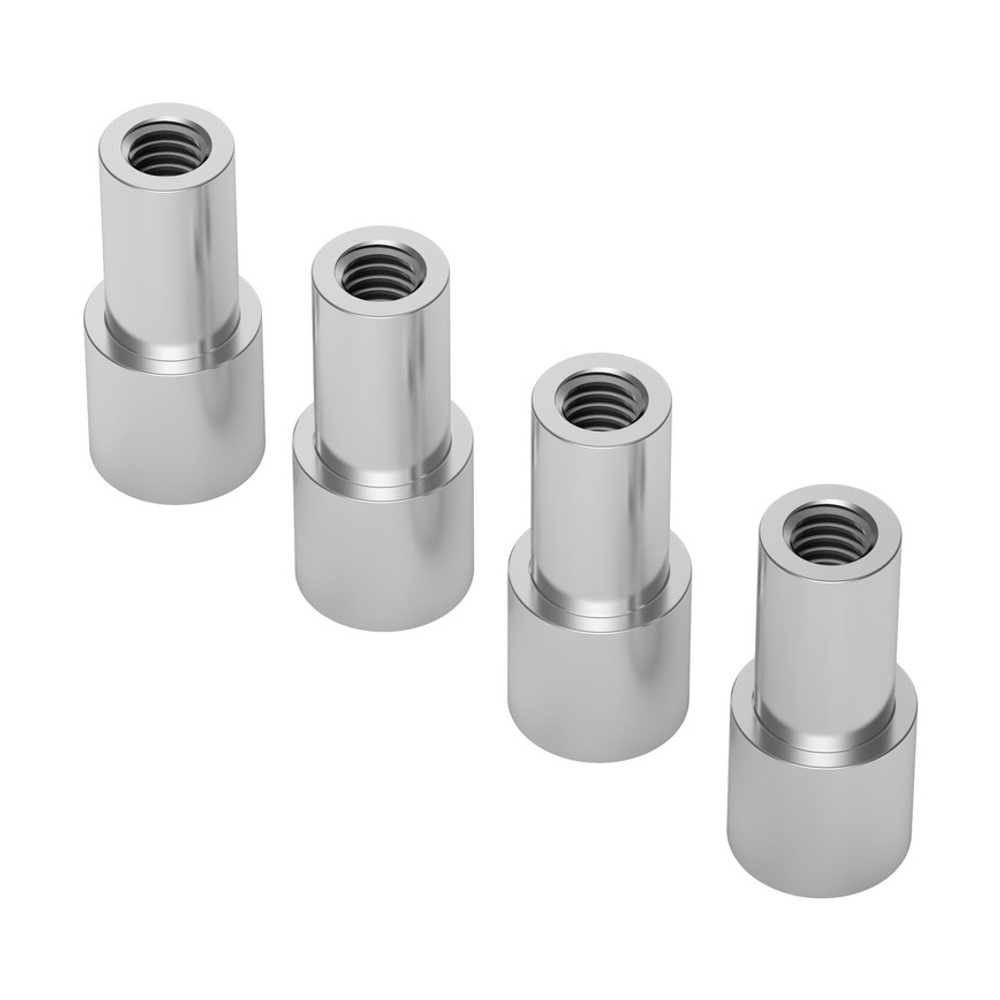 1503 Series M4 x 0.7mm Shoulder Standoff (6-8mm OD, 10-8mm Length) - 4 Pack